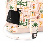 Rucksack Adventurer Small mit zwei auswechselbaren Vortaschen, Farbe: flieder/lila, beige, Marke: Cabaia, Abmessungen in cm: 23x32x13, Bild 10 von 10