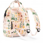 Rucksack Adventurer Small mit zwei auswechselbaren Vortaschen, Farbe: flieder/lila, beige, Marke: Cabaia, Abmessungen in cm: 23x32x13, Bild 6 von 10