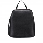 Rucksack, Farbe: schwarz, beige, Marke: Hausfelder Manufaktur, Abmessungen in cm: 26x29x15, Bild 1 von 7