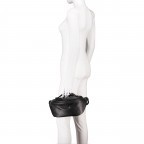 Gürteltasche Weiß, Farbe: weiß, Marke: Hausfelder Manufaktur, EAN: 4065646010444, Abmessungen in cm: 30x17x10, Bild 6 von 7