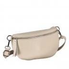 Gürteltasche Silberbeschlag Beige, Farbe: beige, Marke: Hausfelder Manufaktur, EAN: 4065646016675, Abmessungen in cm: 27x15x8, Bild 2 von 6