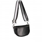 Gürteltasche Silberbeschlag Schwarz, Farbe: schwarz, Marke: Hausfelder Manufaktur, EAN: 4065646013162, Abmessungen in cm: 27x15x8, Bild 3 von 5