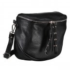 Gürteltasche Silberbeschlag, Marke: Hausfelder Manufaktur, Abmessungen in cm: 22x19x9, Bild 2 von 6