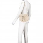 Gürteltasche Silberbeschlag, Marke: Hausfelder Manufaktur, Abmessungen in cm: 22x19x9, Bild 5 von 6