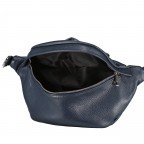 Gürteltasche Silberbeschlag, Farbe: schwarz, blau/petrol, braun, grün/oliv, orange, beige, Marke: Hausfelder Manufaktur, Abmessungen in cm: 36x16.5x10, Bild 7 von 7