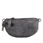 Gürteltasche / Umhängetasche Velours, Farbe: grau, braun, taupe/khaki, grün/oliv, beige, Marke: Hausfelder Manufaktur, Abmessungen in cm: 24x14x8, Bild 1 von 6