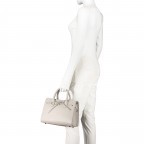 Handtasche Dollaro Weiß, Farbe: weiß, Marke: Hausfelder Manufaktur, EAN: 4065646003545, Abmessungen in cm: 28.5x21x12, Bild 4 von 8