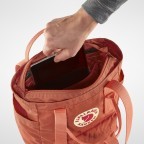 Tasche Kånken Totepack Mini Rowan Red, Farbe: orange, Marke: Fjällräven, EAN: 7323450598426, Abmessungen in cm: 25x30x13, Bild 6 von 8