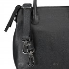 Handtasche Adria Gunda Small Black Nickel, Farbe: schwarz, Marke: Abro, EAN: 4061724300087, Abmessungen in cm: 27x25x14, Bild 8 von 8