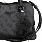 Handtasche Mika Coal, Farbe: schwarz, Marke: Guess, EAN: 0190231447092, Abmessungen in cm: 28x18x12, Bild 9 von 9