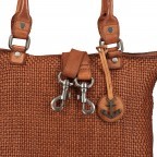 Shopper Soft-Weaving Soraya SW.10500 Chocolate Brown, Farbe: braun, Marke: Harbour 2nd, EAN: 4046478051782, Abmessungen in cm: 33.5x26x12.5, Bild 10 von 10