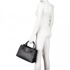 Shopper Alisa Coal, Farbe: schwarz, Marke: Guess, EAN: 0190231486381, Abmessungen in cm: 31.5x23x13, Bild 4 von 9