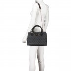 Shopper Alisa Coal, Farbe: schwarz, Marke: Guess, EAN: 0190231486381, Abmessungen in cm: 31.5x23x13, Bild 5 von 9