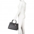 Handtasche Cordelia Brown Logo, Farbe: braun, Marke: Guess, EAN: 0190231508144, Abmessungen in cm: 32.5x23x13, Bild 4 von 7