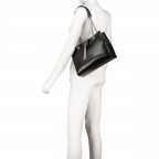 Shopper Divina Nero, Farbe: schwarz, Marke: Valentino Bags, EAN: 8058043449647, Abmessungen in cm: 30.5x22x10, Bild 4 von 6