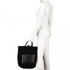 Handtasche Raquel mit Wendefunktion Black Nickel, Farbe: schwarz, Marke: Abro, EAN: 4061724752435, Abmessungen in cm: 25x34x15, Bild 6 von 8