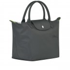 Handtasche Le Pliage Green Handtasche S, Farbe: schwarz, anthrazit, blau/petrol, braun, cognac, taupe/khaki, grün/oliv, rot/weinrot, flieder/lila, rosa/pink, orange, gelb, Marke: Longchamp, Abmessungen in cm: 23x22x14, Bild 2 von 7