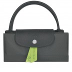 Handtasche Le Pliage Green Handtasche S, Farbe: schwarz, anthrazit, blau/petrol, braun, cognac, taupe/khaki, grün/oliv, rot/weinrot, flieder/lila, rosa/pink, orange, gelb, Marke: Longchamp, Abmessungen in cm: 23x22x14, Bild 6 von 7