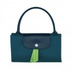 Handtasche Le Pliage Green Handtasche M, Farbe: schwarz, anthrazit, blau/petrol, grün/oliv, rot/weinrot, flieder/lila, Marke: Longchamp, Abmessungen in cm: 30x28x20, Bild 5 von 5