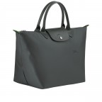 Handtasche Le Pliage Green Handtasche M, Farbe: schwarz, anthrazit, blau/petrol, braun, taupe/khaki, grün/oliv, rot/weinrot, flieder/lila, Marke: Longchamp, Abmessungen in cm: 30x28x20, Bild 2 von 6