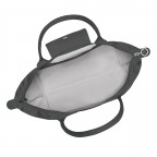 Shopper Le Pliage Green Shopper S, Farbe: schwarz, anthrazit, blau/petrol, braun, cognac, taupe/khaki, grün/oliv, rot/weinrot, flieder/lila, rosa/pink, orange, gelb, Marke: Longchamp, Abmessungen in cm: 28x25x14, Bild 5 von 6
