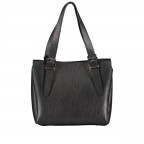 Shopper Schwarz, Farbe: schwarz, Marke: Hausfelder Manufaktur, EAN: 4065646008755, Abmessungen in cm: 28x27x12, Bild 3 von 5