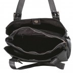 Shopper Schwarz, Farbe: schwarz, Marke: Hausfelder Manufaktur, EAN: 4065646008755, Abmessungen in cm: 28x27x12, Bild 5 von 5