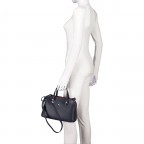 Handtasche Core Medium Satchel Black, Farbe: schwarz, Marke: Tommy Hilfiger, Abmessungen in cm: 28x19x12, Bild 4 von 7