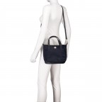 Handtasche Poppy Small Tote Black, Farbe: schwarz, Marke: Tommy Hilfiger, EAN: 8720114065390, Abmessungen in cm: 29x22x15, Bild 6 von 7
