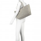 Shopper Waxy Kroko Chelsea Titan, Farbe: grau, Marke: Liebeskind Berlin, EAN: 4064657015684, Abmessungen in cm: 36x29x15, Bild 5 von 7