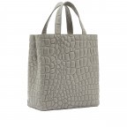 Tasche Paper Bag Waxy Kroko S Titan, Farbe: grau, Marke: Liebeskind Berlin, EAN: 4064657019033, Abmessungen in cm: 22x25x11.5, Bild 2 von 5