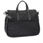 Handtasche Bivio Handbag Inga MHZ Black, Farbe: schwarz, Marke: Bogner, EAN: 4048835064022, Abmessungen in cm: 35x26x14, Bild 3 von 8