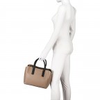 Handtasche Cous Taupe Nero, Farbe: taupe/khaki, Marke: Valentino Bags, EAN: 8058043788104, Abmessungen in cm: 31.5x21.5x12, Bild 4 von 8