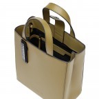 Handtasche Paper Bag Tote S Carter Matcha, Farbe: grün/oliv, Marke: Liebeskind Berlin, EAN: 4099593009459, Abmessungen in cm: 22x25x12, Bild 4 von 5