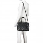 Handtasche Ocarina Ecru, Farbe: beige, Marke: Valentino Bags, EAN: 8058043890128, Abmessungen in cm: 28x21x13, Bild 5 von 7
