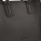 Tasche Soft Volume Lena Silky Leather Black, Farbe: schwarz, Marke: Les Visionnaires, EAN: 4262371042775, Abmessungen in cm: 28x34x15, Bild 4 von 4