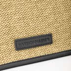 Handtasche Canvas Lena Black Cream, Farbe: schwarz, Marke: Les Visionnaires, EAN: 4262371046667, Abmessungen in cm: 28x34x15, Bild 4 von 4