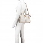 Handtasche Ginevra Logo Stone, Farbe: beige, Marke: Guess, EAN: 0190231673132, Abmessungen in cm: 28.2x22x11.5, Bild 6 von 7