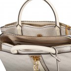 Handtasche Ginevra Logo Stone, Farbe: beige, Marke: Guess, EAN: 0190231673132, Abmessungen in cm: 28.2x22x11.5, Bild 7 von 7