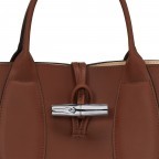 Handtasche Roseau Handtasche M Cognac, Farbe: cognac, Marke: Longchamp, EAN: 3597922271030, Abmessungen in cm: 30x23.5x12, Bild 9 von 9