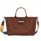 Handtasche Roseau Handtasche M Cognac, Farbe: cognac, Marke: Longchamp, EAN: 3597922271030, Abmessungen in cm: 30x23.5x12, Bild 2 von 9