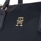 Handtasche Poppy Small Tote Space Blue, Farbe: blau/petrol, Marke: Tommy Hilfiger, EAN: 8720643586892, Abmessungen in cm: 29x22x15, Bild 4 von 4