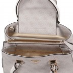 Handtasche Noelle Latte Logo, Farbe: beige, Marke: Guess, EAN: 0190231710578, Abmessungen in cm: 29x23x11, Bild 6 von 6