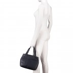 Handtasche Black, Farbe: schwarz, Marke: Hausfelder Manufaktur, EAN: 4065646014206, Abmessungen in cm: 24.5x22x12, Bild 4 von 8