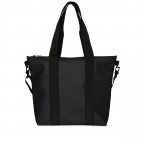 Shopper Tote Bag Mini, Farbe: schwarz, grau, beige, Marke: Rains, Abmessungen in cm: 35x36x13, Bild 1 von 4