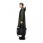 Shopper Tote Bag Mini, Farbe: schwarz, grau, beige, Marke: Rains, Abmessungen in cm: 35x36x13, Bild 3 von 4
