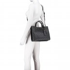 Handtasche Meridian 4g-logo Dove, Farbe: grau, Marke: Guess, EAN: 0190231847731, Abmessungen in cm: 32x24x12, Bild 7 von 9