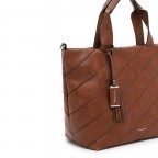 Handtasche Anabell Cognac, Farbe: cognac, Marke: Tamaris, EAN: 4063512110588, Abmessungen in cm: 29x18x16, Bild 5 von 5