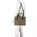 Handtasche Silvana Black, Farbe: schwarz, Marke: Guess, EAN: 0190231814894, Abmessungen in cm: 33.5x25.5x12.5, Bild 5 von 7