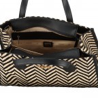 Handtasche Silvana Black, Farbe: schwarz, Marke: Guess, EAN: 0190231814894, Abmessungen in cm: 33.5x25.5x12.5, Bild 7 von 7